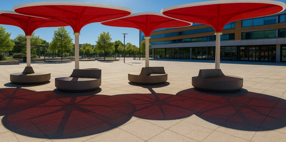 ilots urbains rouges