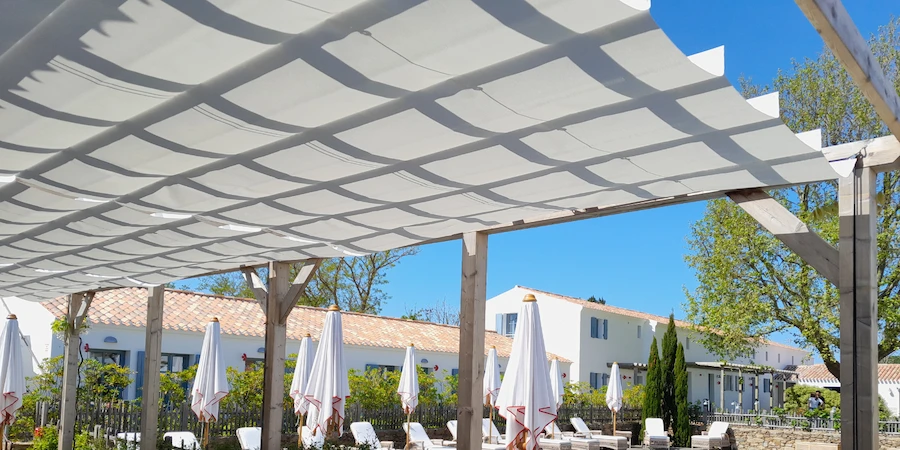 toile coulissante pergola