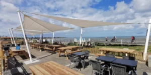 protection solaire pour terrasse de restaurant